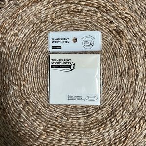 NIP TRANSPARENT STICKY NOTES